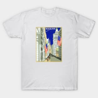 1915 Wall Street, New York City T-Shirt